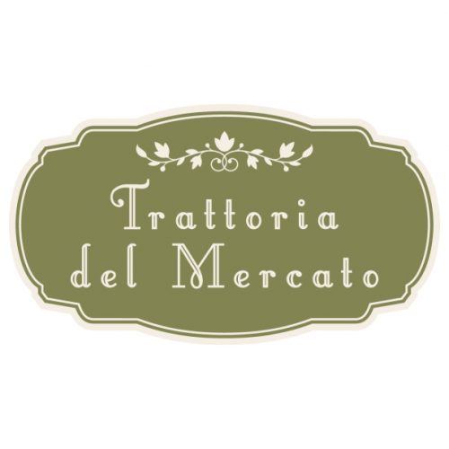 Logo trattoria del Mercato